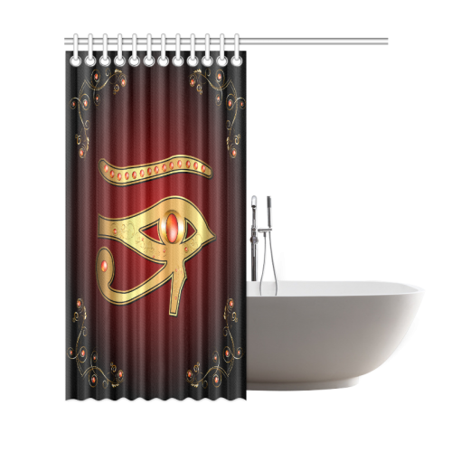 The all seeing eye Shower Curtain 69"x72"