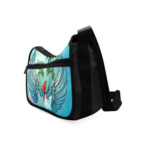 Tropical design Crossbody Bags (Model 1616)