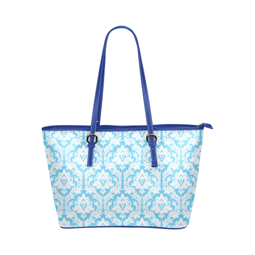 blue white bag