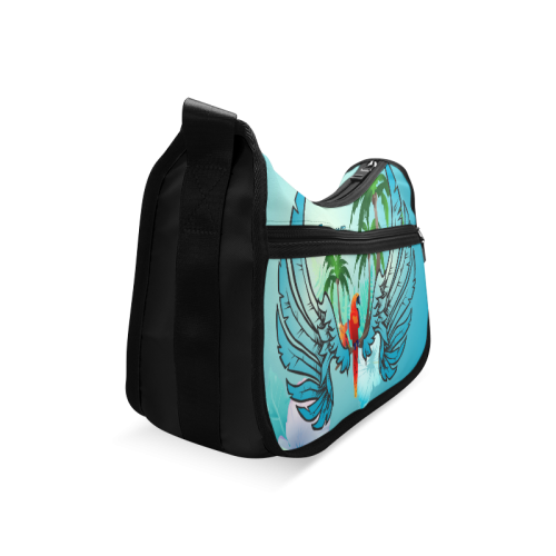 Tropical design Crossbody Bags (Model 1616)