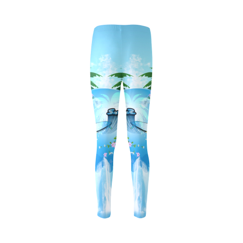 Summer sport, surfing Cassandra Women's Leggings (Model L01)