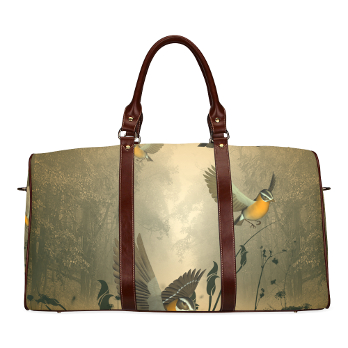 In the forest Waterproof Travel Bag/Large (Model 1639)