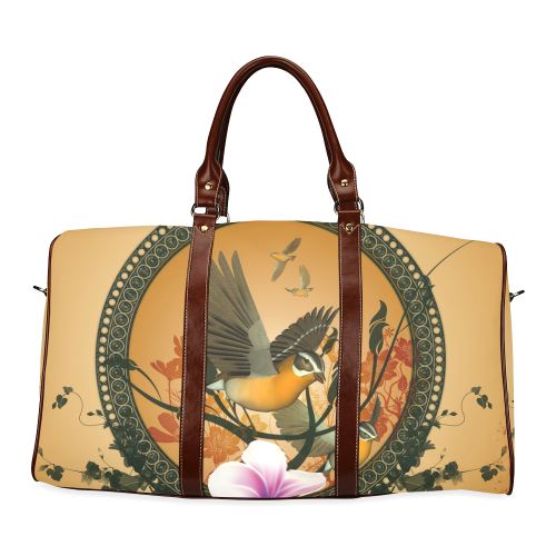 Songbirds Waterproof Travel Bag/Large (Model 1639)