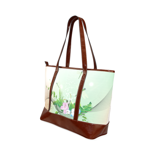 Flower power Tote Handbag (Model 1642)