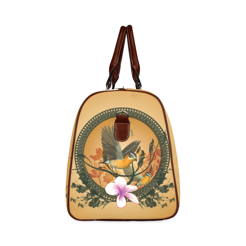 Songbirds Waterproof Travel Bag/Large (Model 1639)