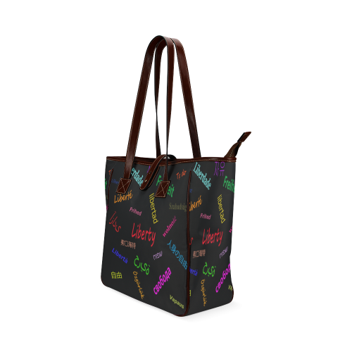 Freedom in several languages Classic Tote Bag (Model 1644)