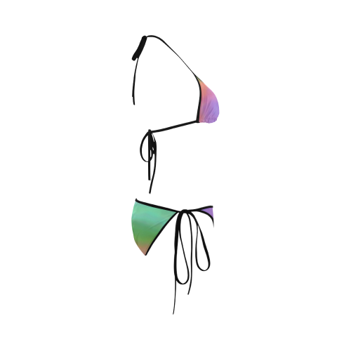 rainbow horizon Custom Bikini Swimsuit