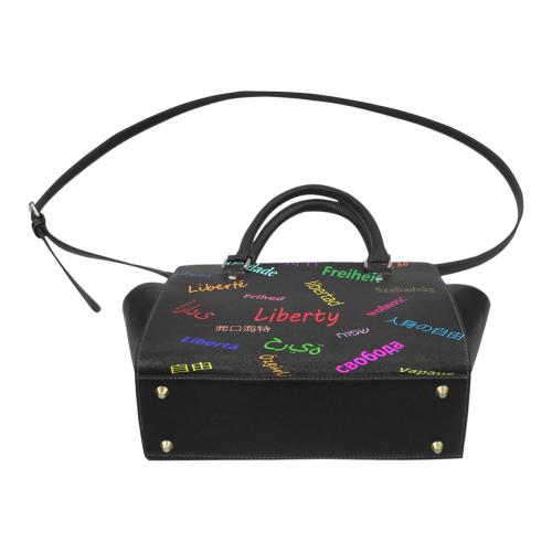 Freedom in several languages Classic Shoulder Handbag (Model 1653)