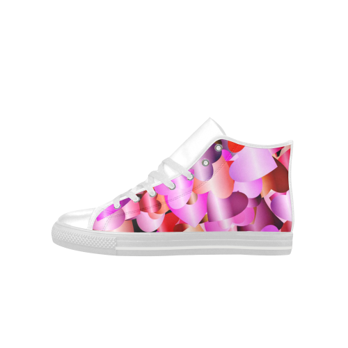 funny allover shiny hearts pink