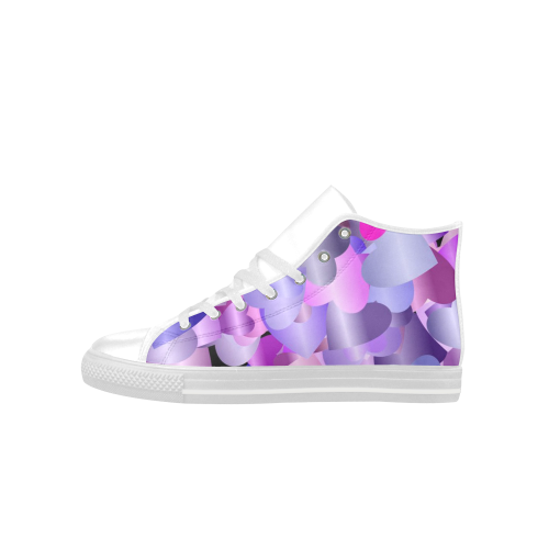 funny allover shiny hearts blue