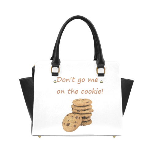 Don't go me on the cookie! funny Germish Genglish Classic Shoulder Handbag (Model 1653)