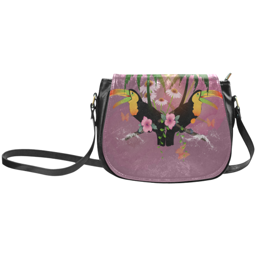 Toucans Classic Saddle Bag/Small (Model 1648)