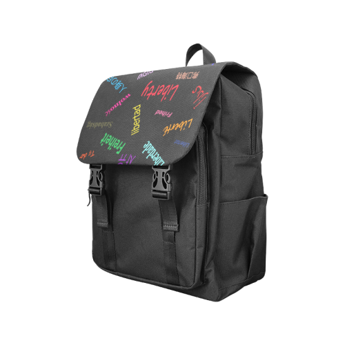 Freedom in several languages Casual Shoulders Backpack (Model 1623)