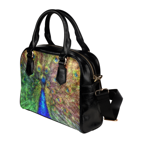 peacock Shoulder Handbag (Model 1634)