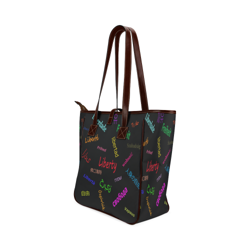 Freedom in several languages Classic Tote Bag (Model 1644)
