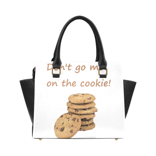 Don't go me on the cookie! funny Germish Genglish Classic Shoulder Handbag (Model 1653)