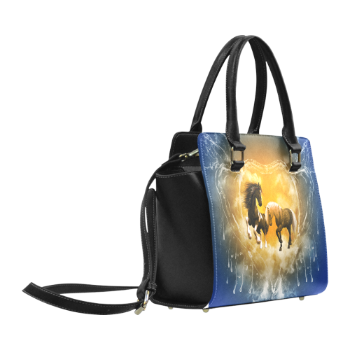 Wonderful horses Classic Shoulder Handbag (Model 1653)