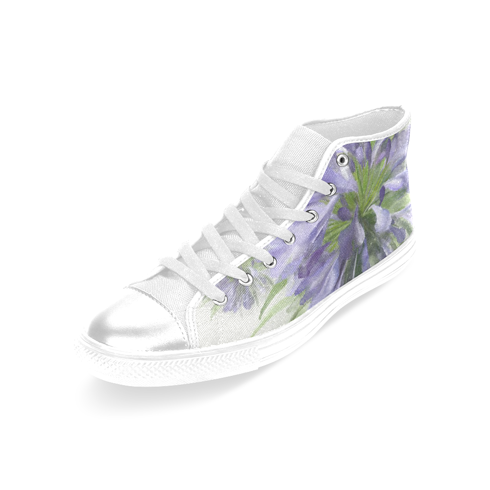 ladies canvas high tops