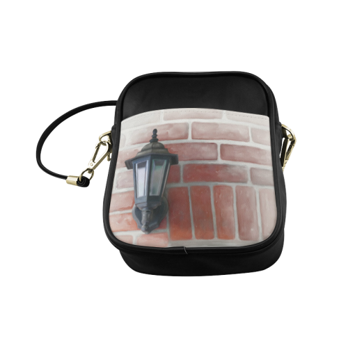 Lamp, Red Brick Sling Bag (Model 1627)