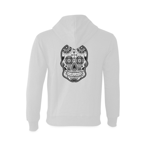 sugar skull Oceanus Hoodie Sweatshirt (Model H03)