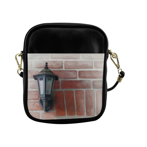 Lamp, Red Brick Sling Bag (Model 1627)