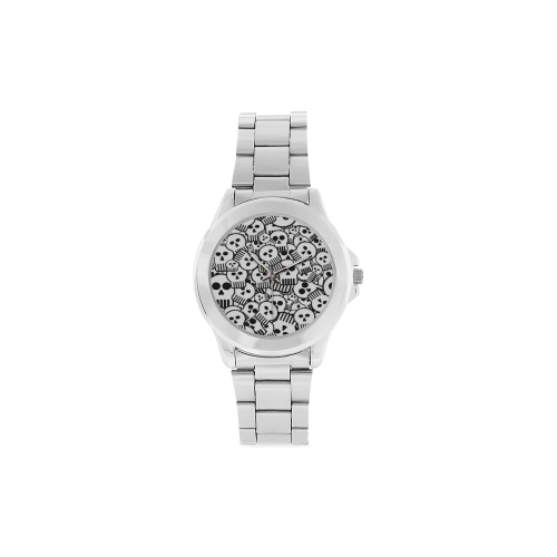 toon skulls Unisex Stainless Steel Watch(Model 103)