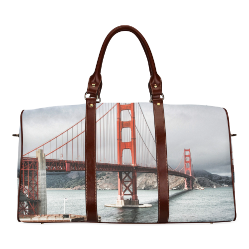 Golden_Gate_Bridge_2015_0409 Waterproof Travel Bag/Small (Model 1639)