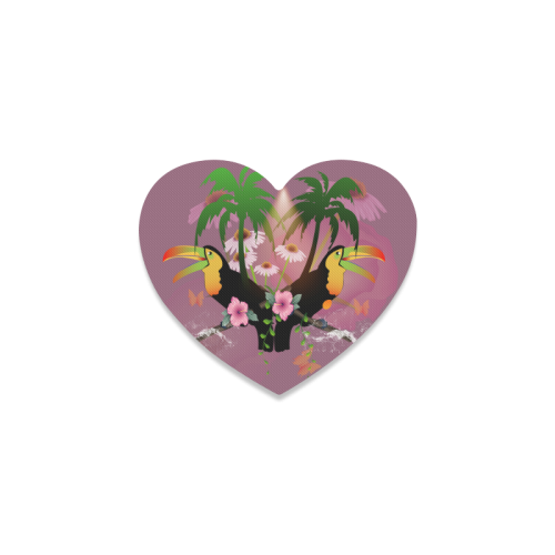 Toucan Heart Coaster