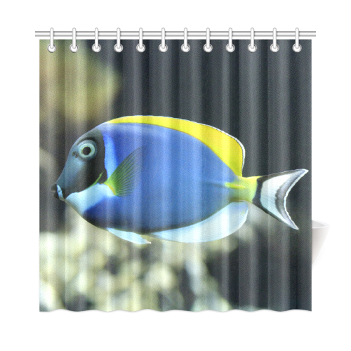 Fish001Q-7874px Shower Curtain 72"x72"