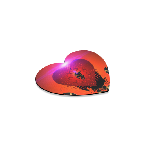 Heart with dragon Heart Coaster