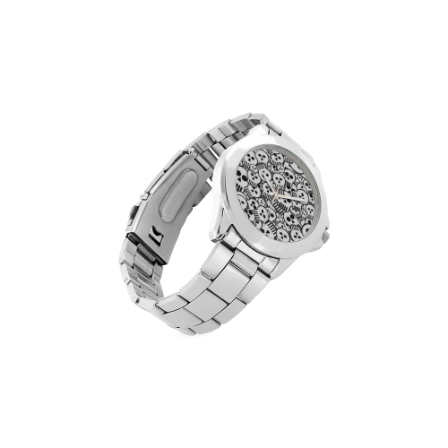 toon skulls Unisex Stainless Steel Watch(Model 103)