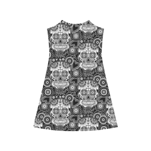 sugar skull Alcestis Slip Dress (Model D05)