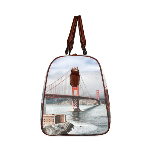 Golden_Gate_Bridge_2015_0409 Waterproof Travel Bag/Small (Model 1639)