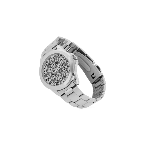 toon skulls Unisex Stainless Steel Watch(Model 103)