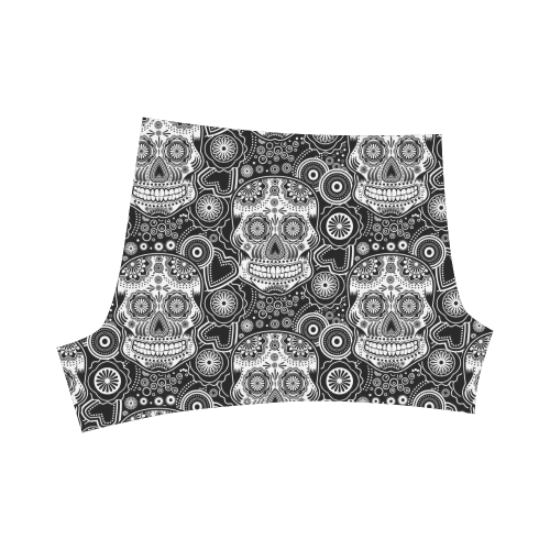 sugar skull Briseis Skinny Shorts (Model L04)