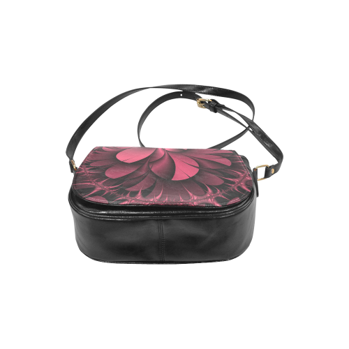 petal fractal Classic Saddle Bag/Small (Model 1648)