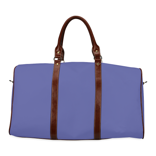 Royal Blue Color Accent Waterproof Travel Bag/Small (Model 1639)