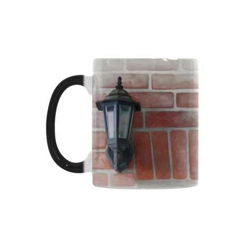 Lamp, Red Brick Custom Morphing Mug