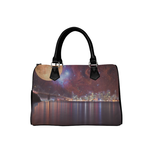 Strange Skies Boston Handbag (Model 1621)