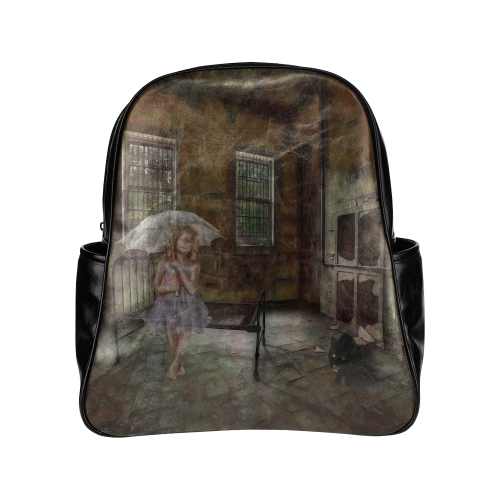 Room 13 - The Girl Multi-Pockets Backpack (Model 1636)