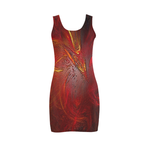 Red Firebird Phoenix Medea Vest Dress (Model D06)