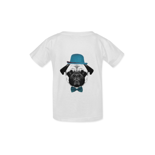 French Bulldog Puppy Kid's  Classic T-shirt (Model T22)