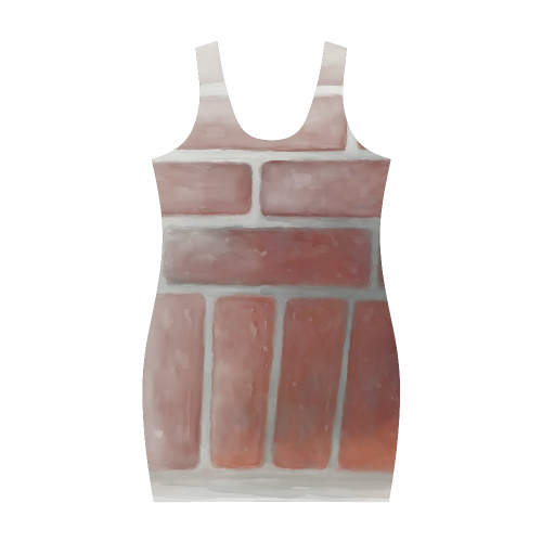 Red Brick Medea Vest Dress (Model D06)