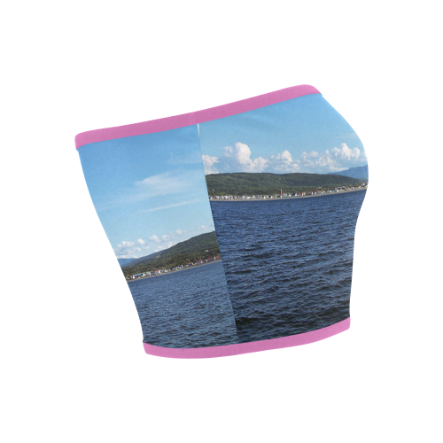 Mount Albert from the Sea Bandeau Top