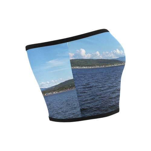 Mount Albert from the Sea Bandeau Top