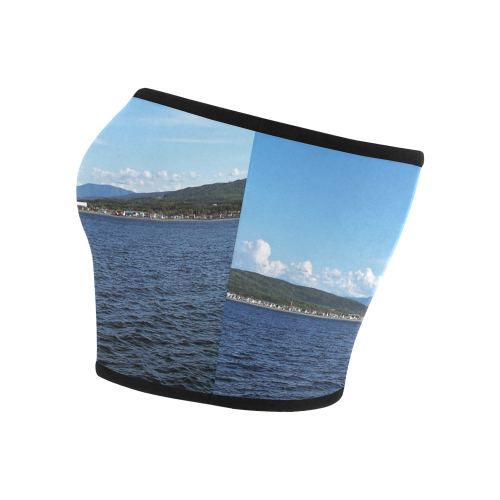 Mount Albert from the Sea Bandeau Top
