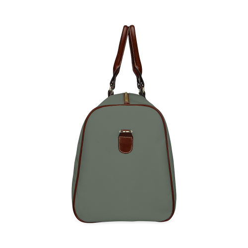 Duffel Bag Color Accent Waterproof Travel Bag/Small (Model 1639)