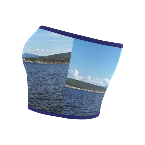 Mount Albert from the Sea Bandeau Top