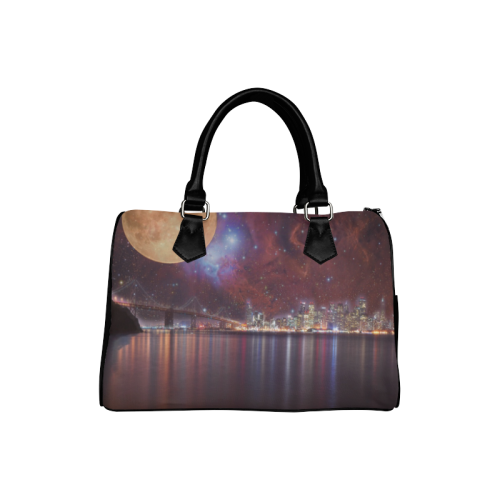 Strange Skies Boston Handbag (Model 1621)