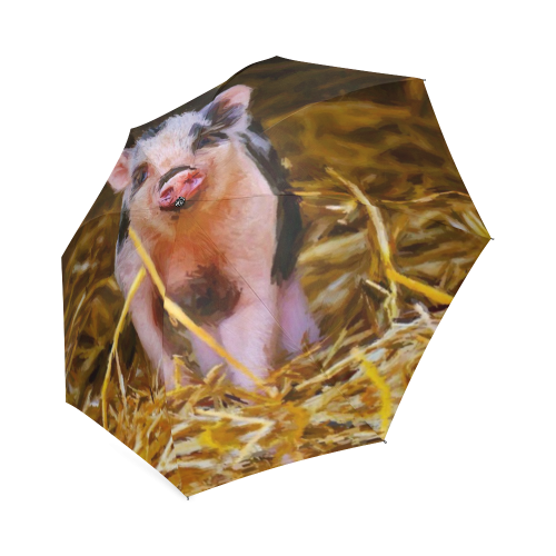 animal art studio 23516 Piglet Foldable Umbrella (Model U01)